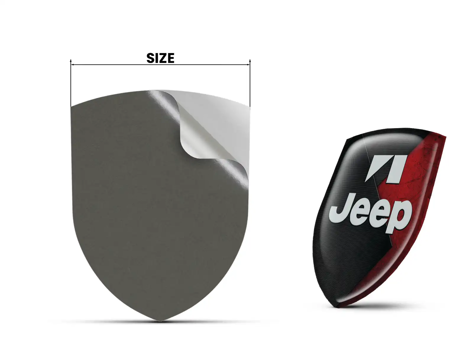 Jeep Autoembleme Modern Anpassbar Exklusiv Personalisierbar